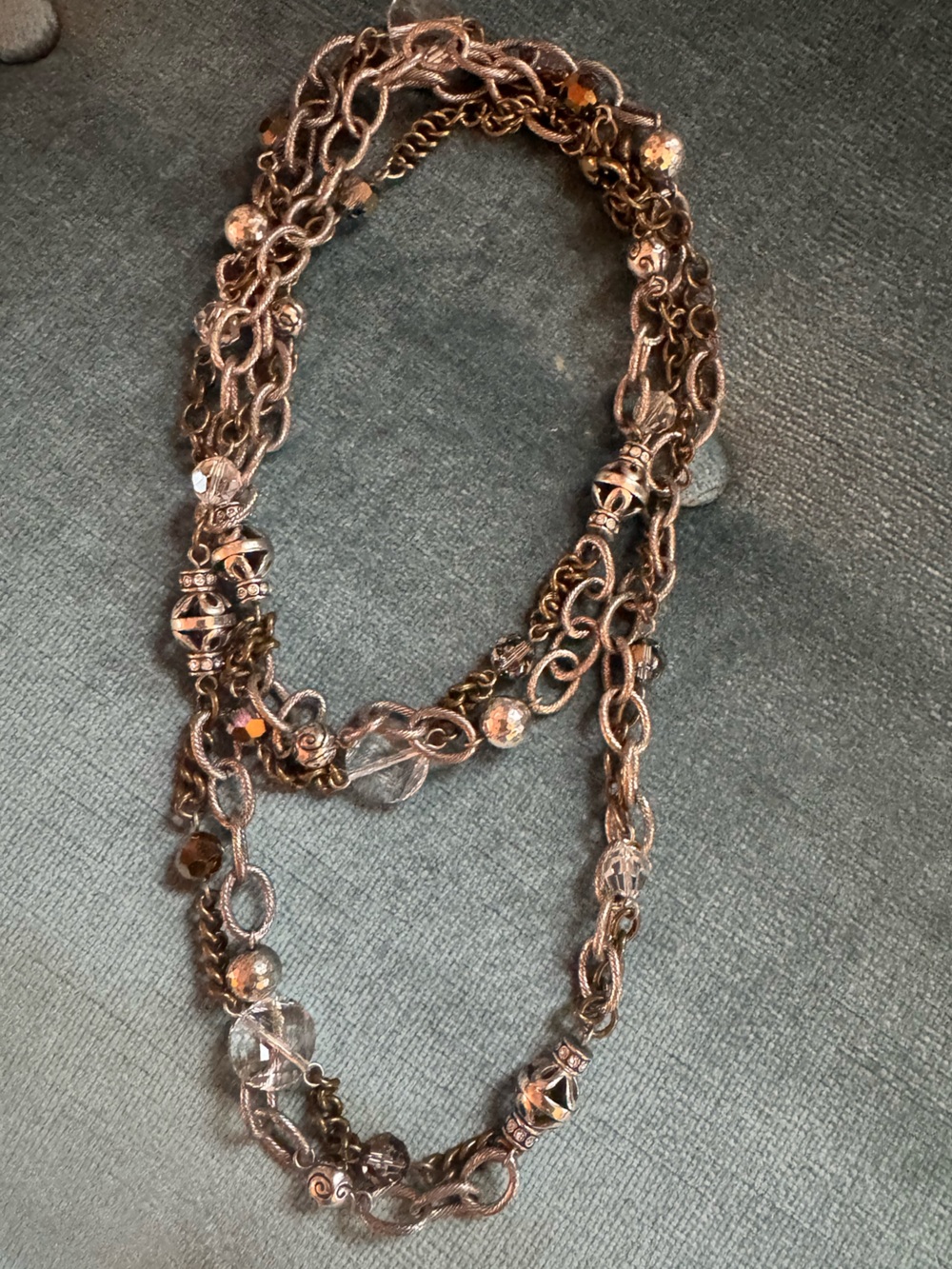 Brighton Metal Play Necklace 32” 2-Tone
Gorgeous!  Like New!